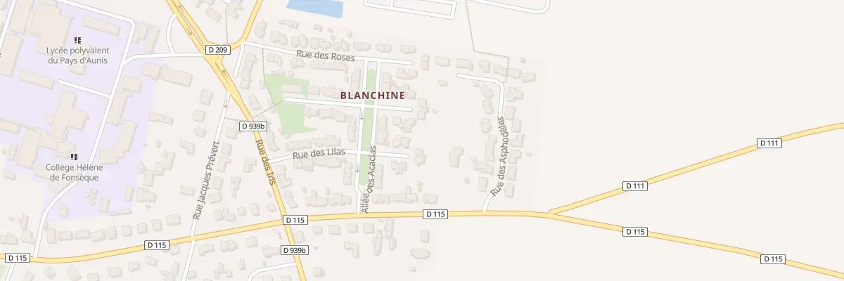 Plan du 6 Imp du Jasmin à Surgères