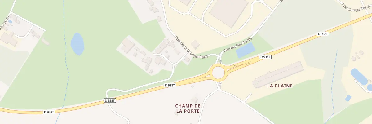 Plan du 14 Rue de la Grange Paris à La Châtaigneraie