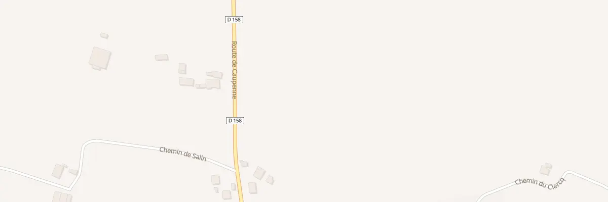 Plan du 584 Rte de Caupenne à Gaujacq