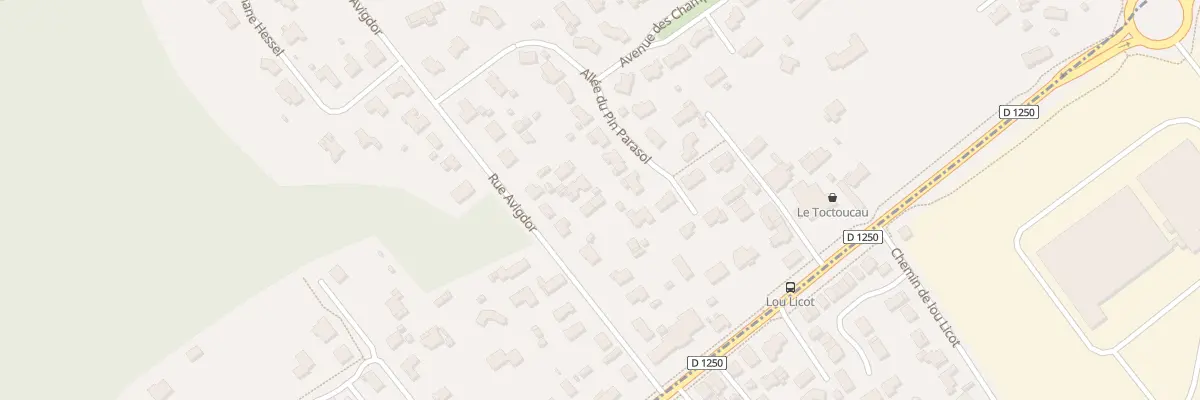 Plan du 12 Rue Avigdor à Pessac