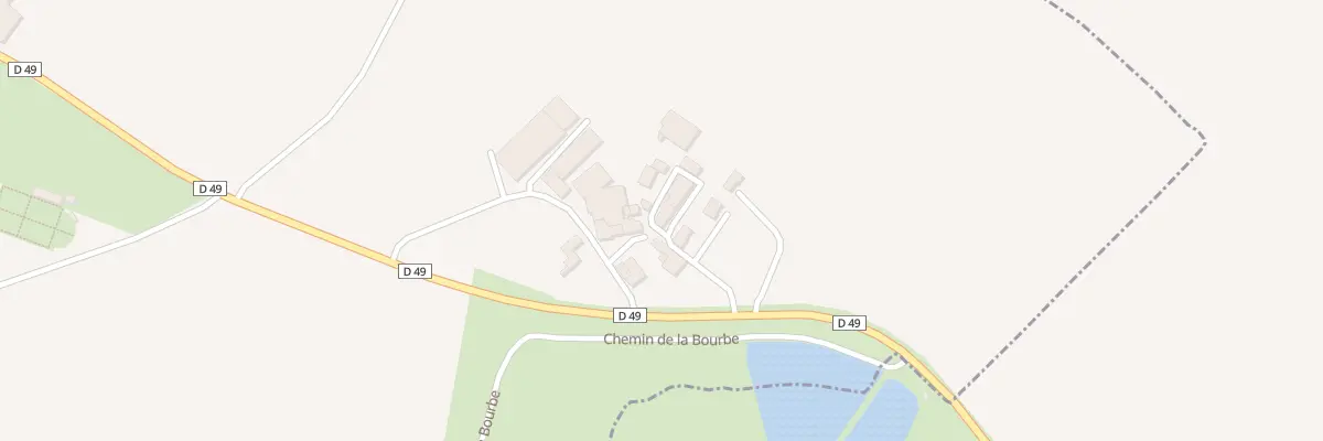 Plan du 5722 La Morinière Bourgouin à Montournais