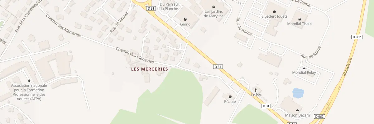 Plan du 62 Che des Merceries à Laval