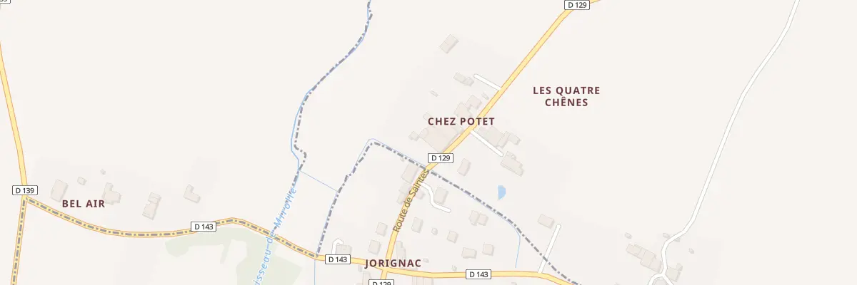 Plan du 3 Rue de Chez Potet à Rioux