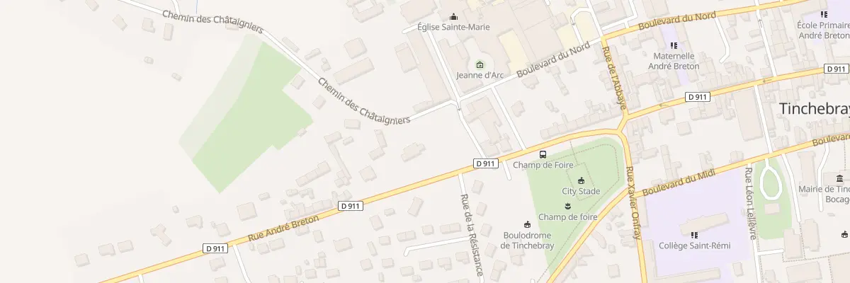 Plan du 26 Rue André Breton à Tinchebray-Bocage