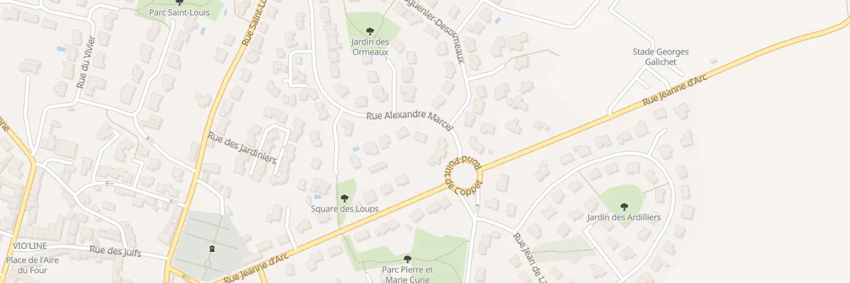 Plan du 3 Rue alexandre marcel à Maulévrier