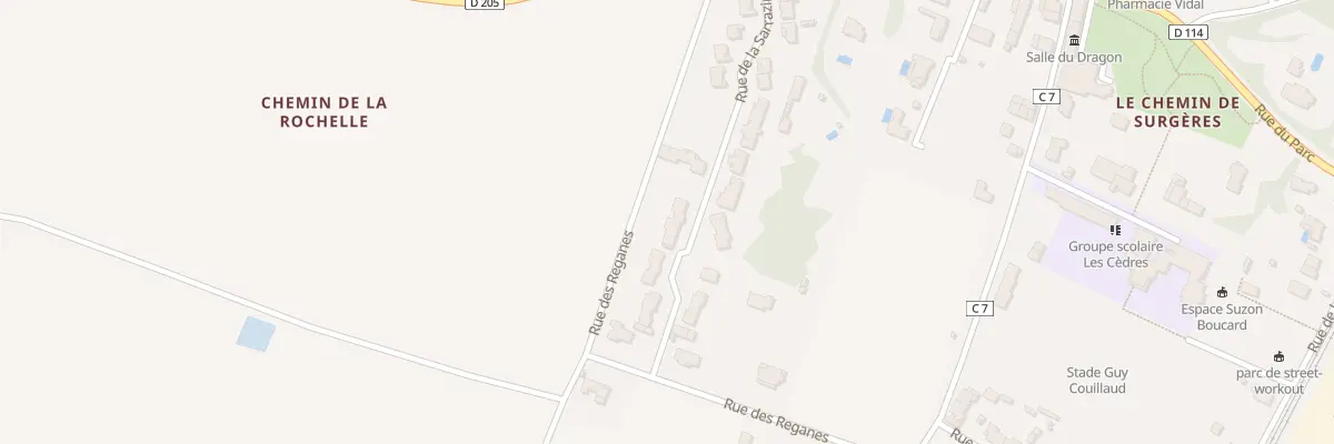 Plan du 212 Rue de la Sarrazine à Saint-Georges-du-Bois