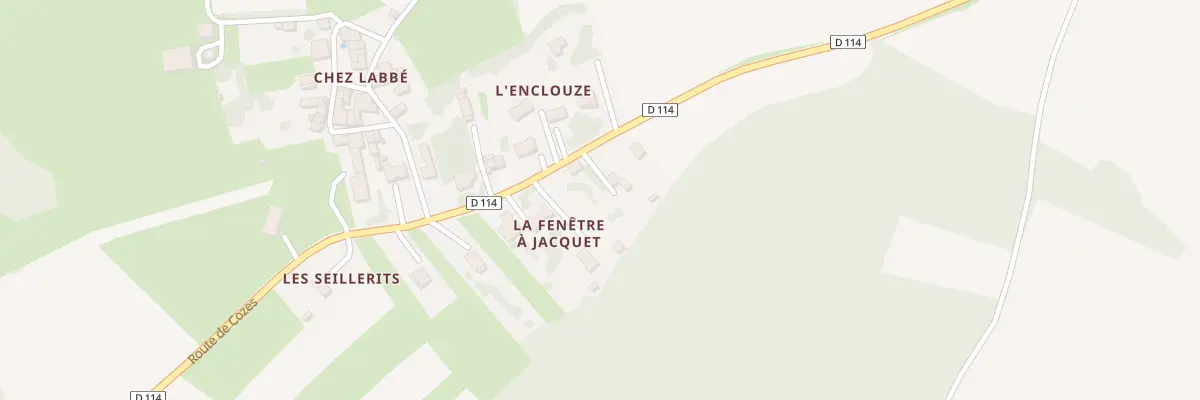 Plan du 67 Rte de Cozes à Rétaud