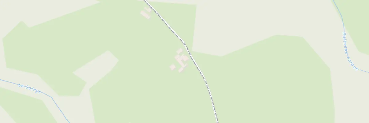 Plan du 9 Cami de Berduqueu à Bugnein