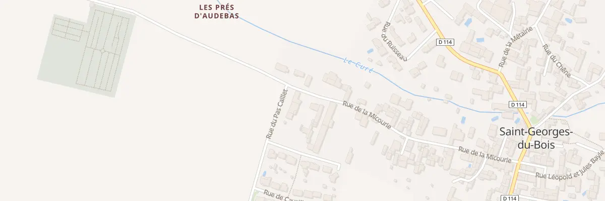 Plan du 365A Rue de la Micourie à Saint-Georges-du-Bois