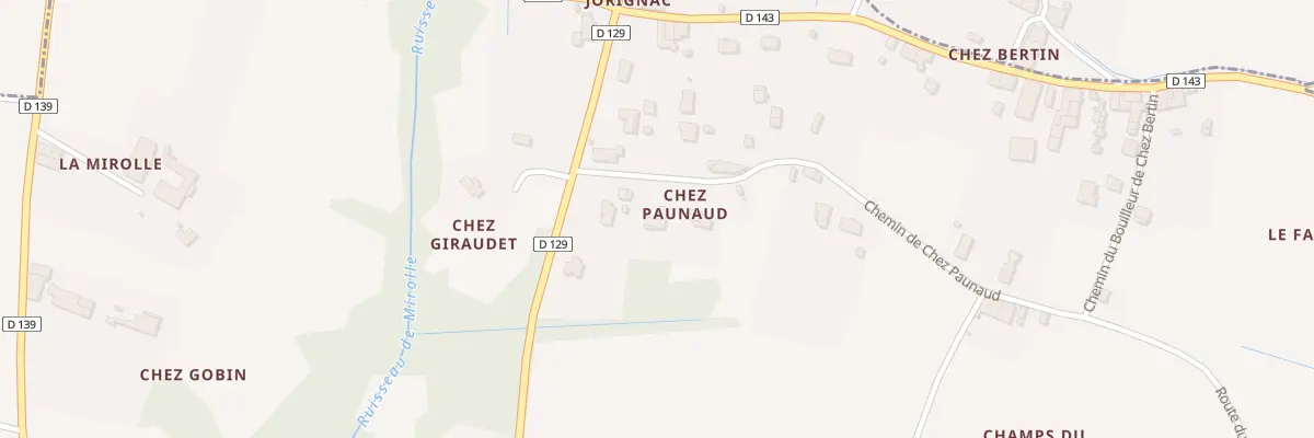 Plan du 4 Che de Chez Paunaud à Saint-André-de-Lidon