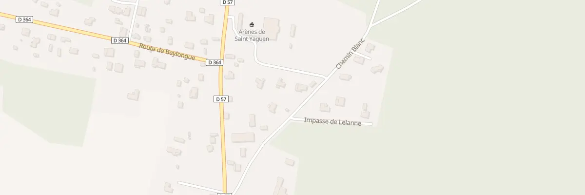 Plan du 219 Troyes à Saint-Yaguen