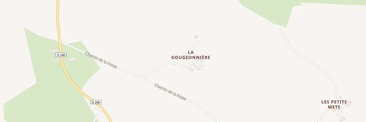 Plan du 1 La Gougeonniere à Châtillon-sur-Colmont