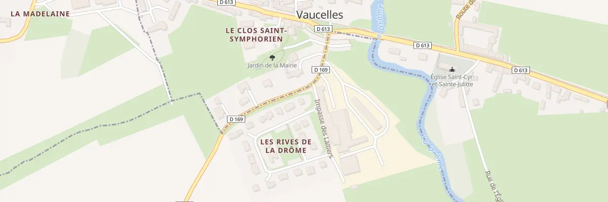 Plan du 2 Rue du Saint-Symphorien à Barbeville