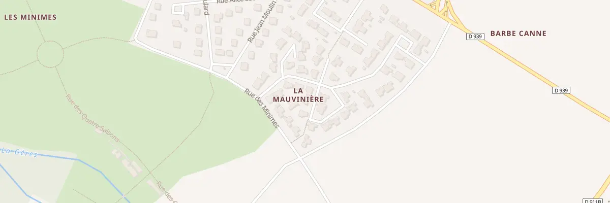 Plan du 18 Imp de la Mare au Diable à Surgères