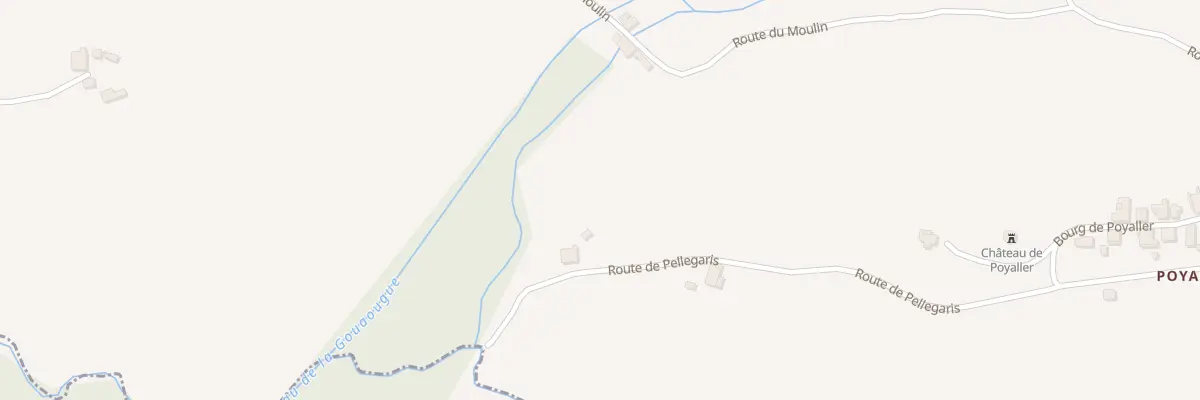 Plan du 660 Rte de Pellegaris à Saint-Aubin