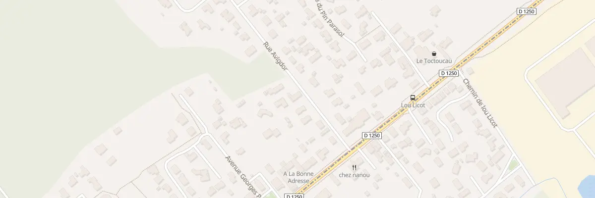 Plan du 9 Rue Avigdor à Pessac