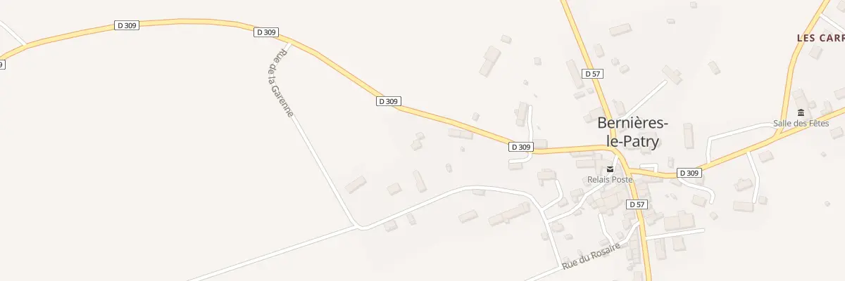 Plan du 5 Rte de St Quentin - Bernieres à Valdallière