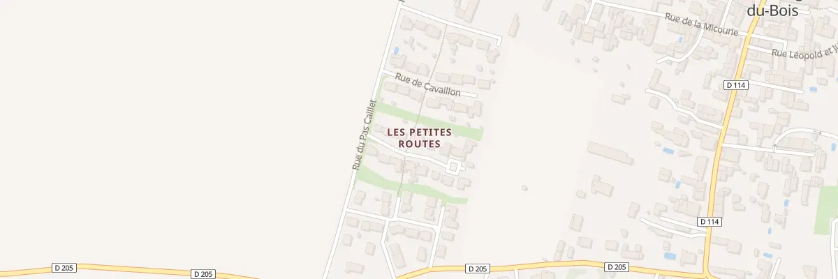 Plan du 121 Rue des Vignerons à Saint-Georges-du-Bois