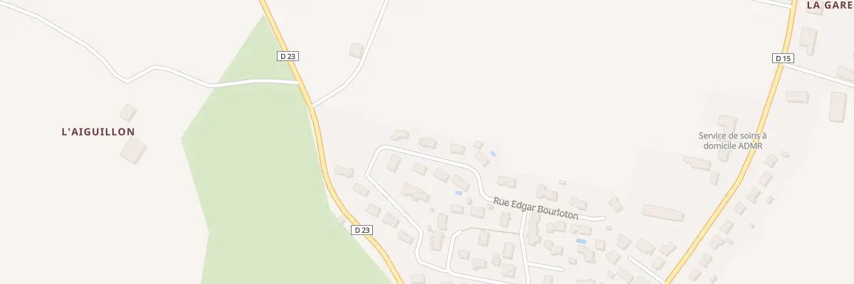 Plan du 13 Rue edgar bourloton à Maillezais