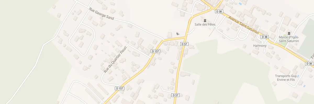 Plan du 97 Rue Nicolas Brémontier à Ygos-Saint-Saturnin