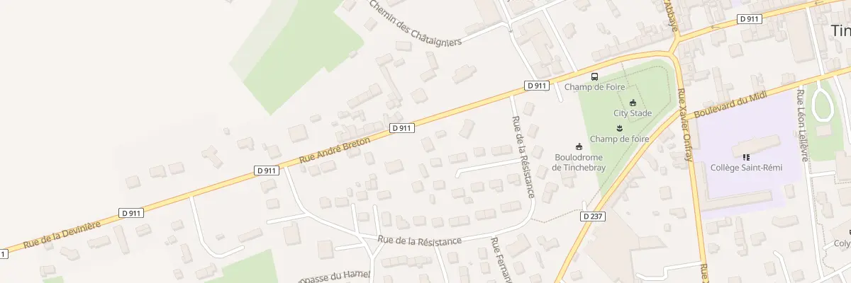 Plan du 5 Rue André Breton à Tinchebray-Bocage