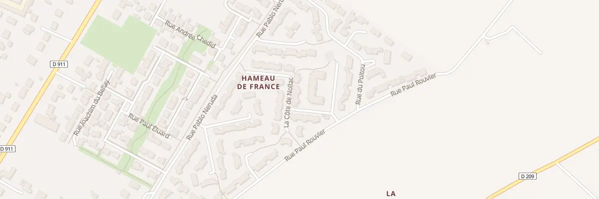 Plan du 38B Rue Paul Rouvier à Surgères