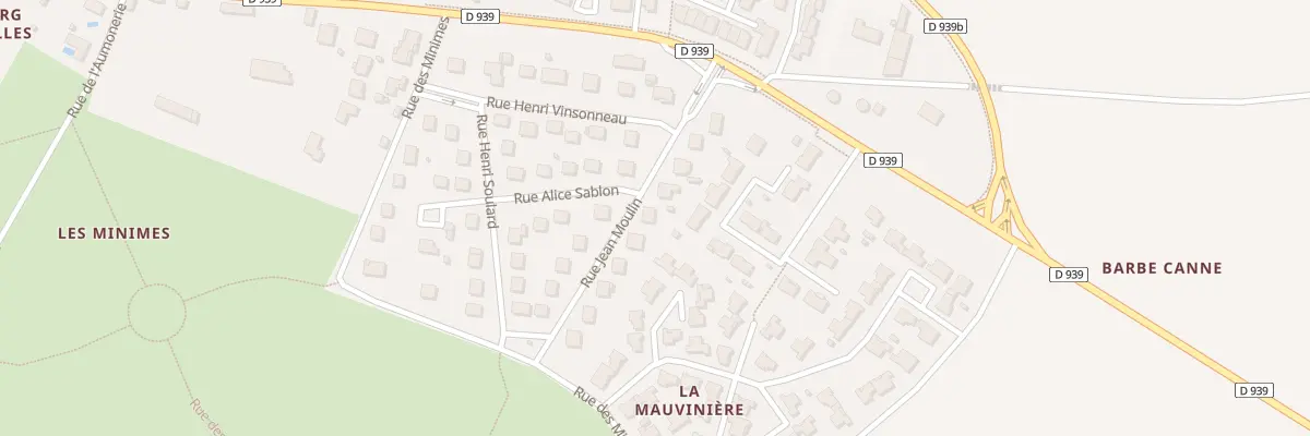 Plan du 9 Rue Jean Moulin à Surgères