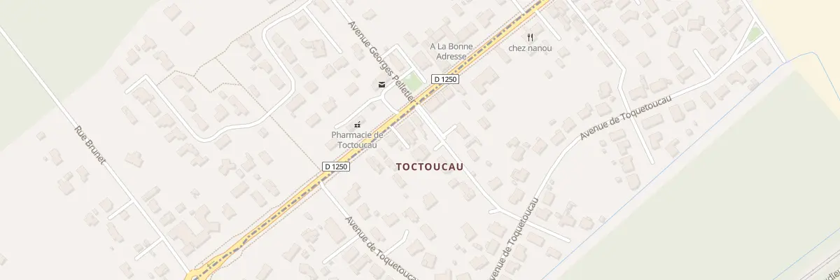 Plan du 111 Av Mal de Lattre Tassigny à Cestas