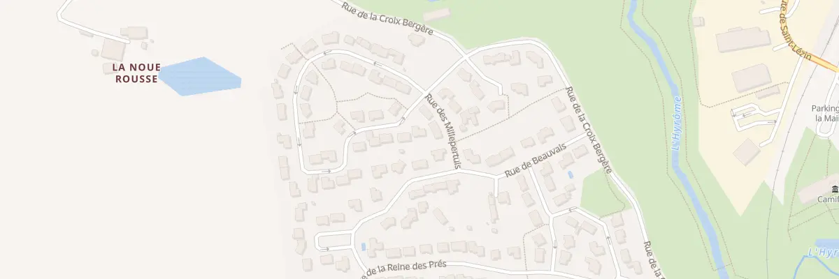 Plan du 3 Rue de la Mélisse à Chemillé-en-Anjou