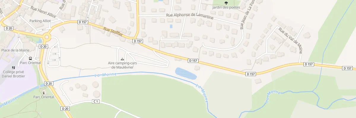 Plan du 5575 Rte des Aubiers à Maulévrier