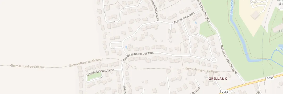 Plan du 24 Rue de la Reine des Pres à Chemillé-en-Anjou