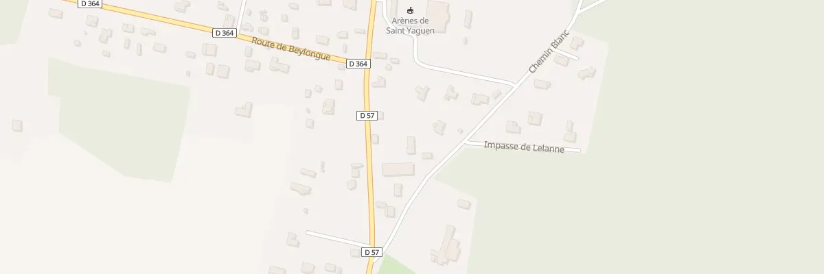 Plan du 165 Rte de Lelanne à Saint-Yaguen