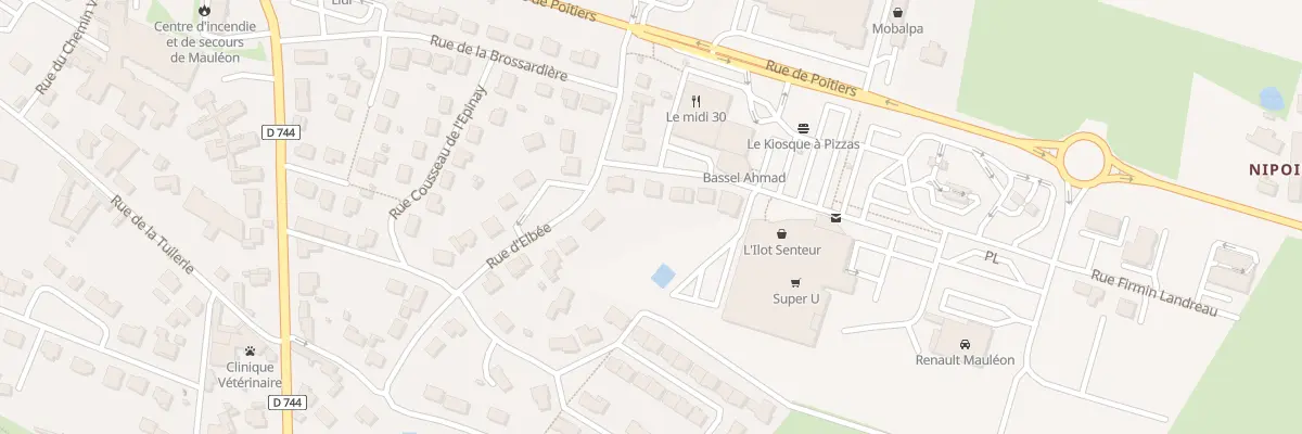 Plan du 4 Rue du Général Marigny à Mauléon