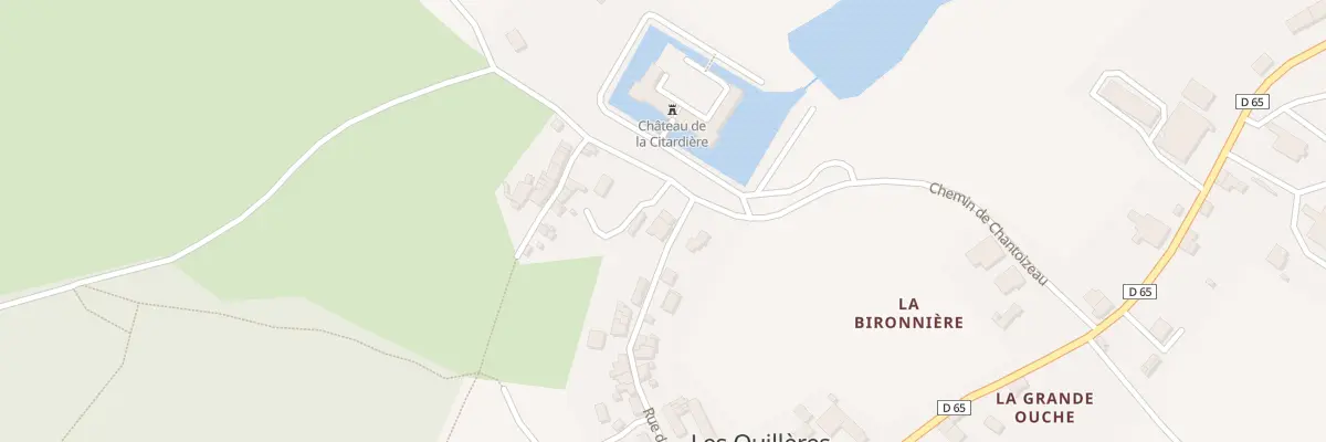 Plan du 49 Rue de la citardière à Mervent