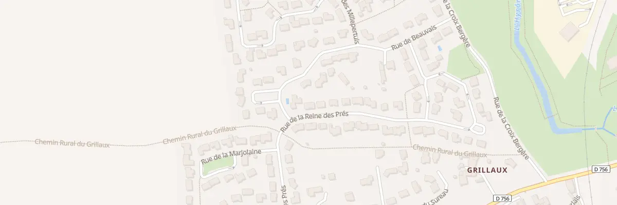 Plan du 26 Rue de la Reine des Pres à Chemillé-en-Anjou