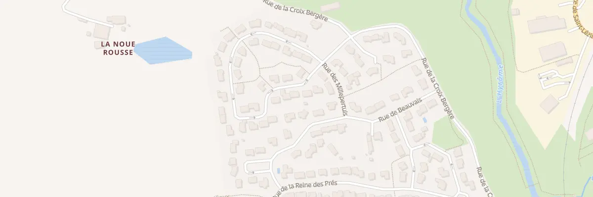 Plan du 7 Rue de la Mélisse à Chemillé-en-Anjou
