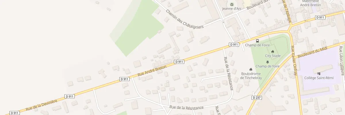 Plan du 32 Rue André Breton à Tinchebray-Bocage