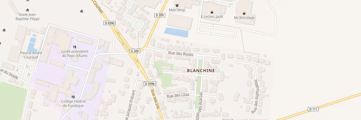 Plan du 11 Rue des Roses à Surgères