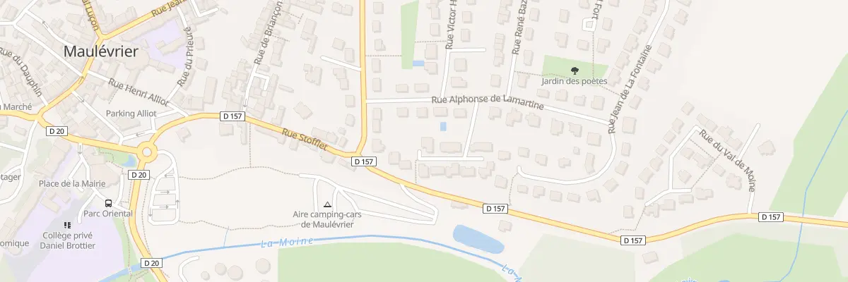 Plan du 8 Sq Simone de Beauvoir à Maulévrier
