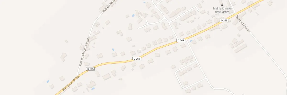 Plan du 44 Rue Beau Soleil (Les Gardes) à Chemillé-en-Anjou