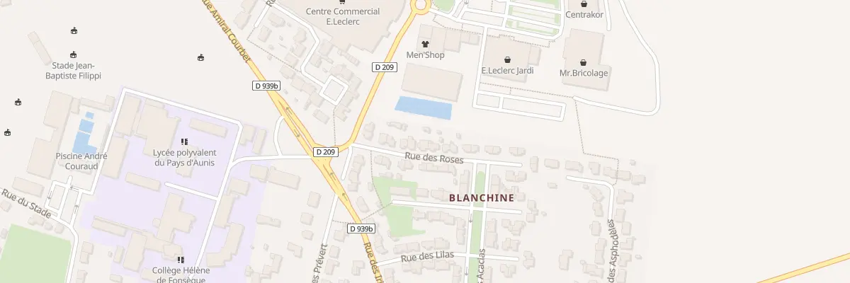 Plan du 10 Rue des Roses à Surgères