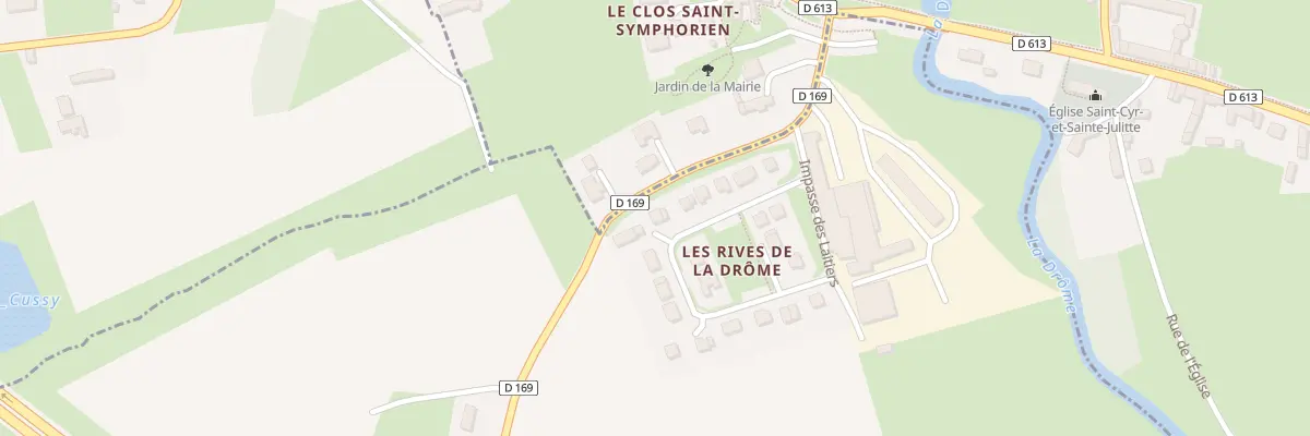 Plan du 10 Rue du Saint-Symphorien à Barbeville