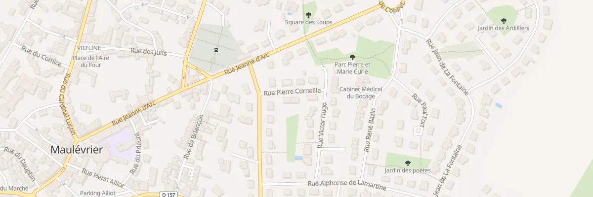Plan du 4 Rue pierre corneille à Maulévrier