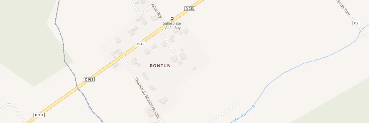 Plan du 5984 Rountun à Sallespisse
