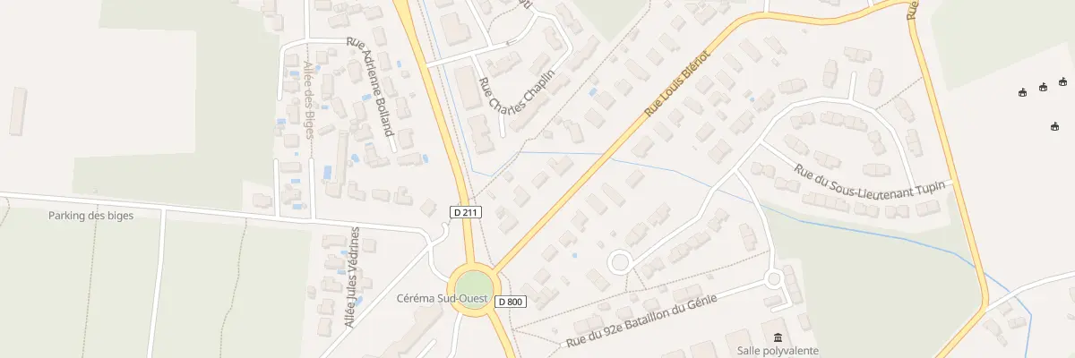 Plan du 27 Rue Louis Blériot à Saint-Médard-en-Jalles
