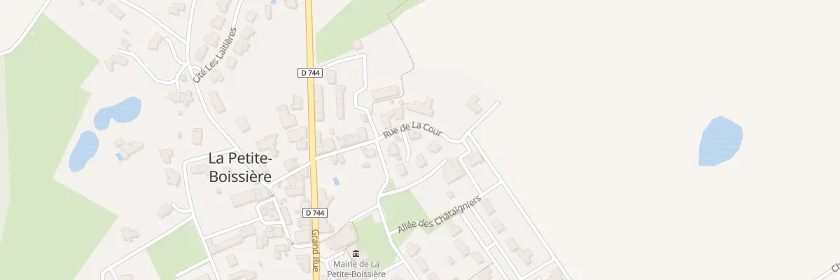 Plan du 4 Cité la Cour à La Petite-Boissière