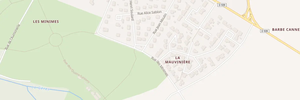 Plan du 19 Rue Jean Moulin à Surgères