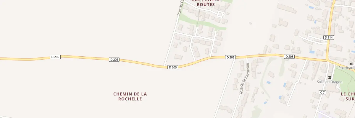 Plan du 5563 Rue de Puyravault à Saint-Georges-du-Bois