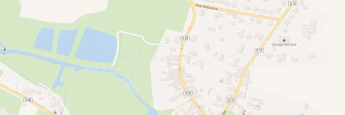 Plan du 45 Rue St Pierre à Maillezais