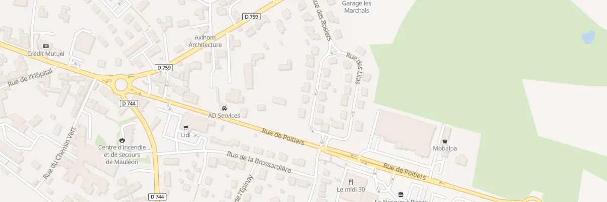 Plan du 20 Rue des Lilas à Mauléon